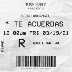 Sech & Arcangel - Te Acuerdas 